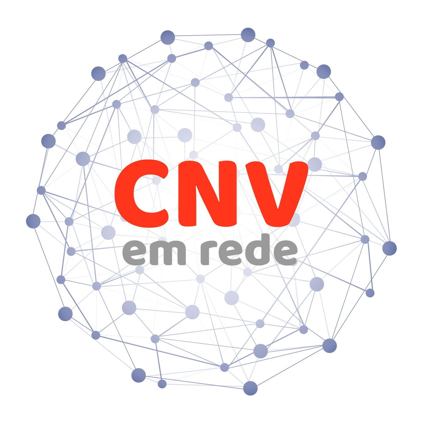 CNV em Rede — logo (trajetória 2016–2026)